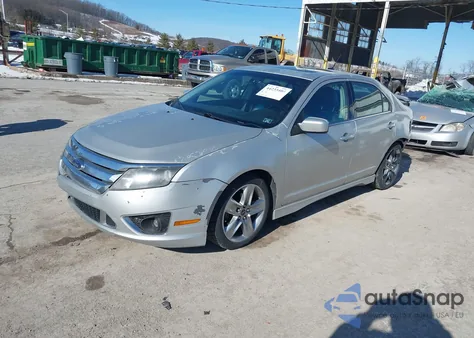 2010 Ford Fusion Sport из США, поврежденный, VIN 3FAHP0KC5AR184879